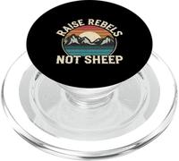 Raise Rebels Not Sheep Motivazione indipendente |-- PopSockets PopGrip per MagSafe