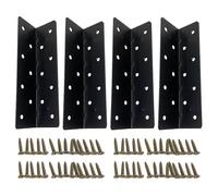 Raised Bed Corner Brackets - Garden Bed Corner Bracket, Angoli Brackets With Wood Screws | Connettore Supporto Scatola Fioriera | Raised BedCorners Holders For Garden Backyard Outdoor