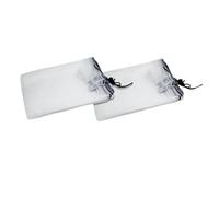Raised Bed Cover 2 Pieces Windproof - Fine Mesh Bird Barrier 2.95x1.64ft