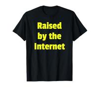 Raised by The Internet Funny Gen Z Tees Mugs And Decor Maglietta