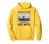 Raised in The 80s. Hose Water. Cassette Tape Funny Retro Felpa con Cappuccio