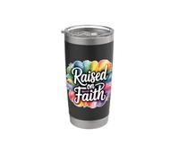 Raised On Faith Bicchiere termico in acciaio inox doppia parete