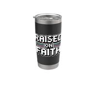 Raised On Faith Bicchiere termico in acciaio inox doppia parete