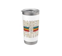 Raised On Faith Bicchiere termico in acciaio inox doppia parete