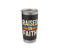 Raised On Faith Bicchiere termico in acciaio inox doppia parete