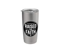 Raised On Faith Bicchiere termico in acciaio inox doppia parete