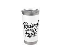 Raised On Faith Bicchiere termico in acciaio inox doppia parete