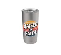 Raised On Faith Bicchiere termico in acciaio inox doppia parete