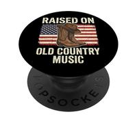 Raised On Old Country Music PopSockets PopGrip Adesivo