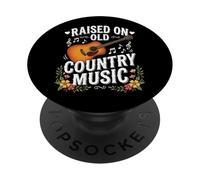 Raised On Old Country Music PopSockets PopGrip Adesivo