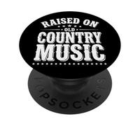 Raised On Old Country Music PopSockets PopGrip Adesivo