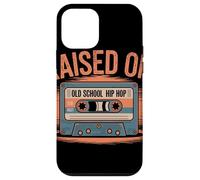 RAISED ON OLD SCHOOL HIP HOP Cassetta Vintage Rap Anni 80 Custodia per iPhone 12 mini