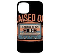 RAISED ON OLD SCHOOL HIP HOP Cassetta Vintage Rap Anni 80 Custodia per iPhone 13