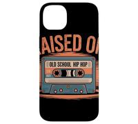RAISED ON OLD SCHOOL HIP HOP Cassetta Vintage Rap Anni 80 Custodia per iPhone 14 Plus