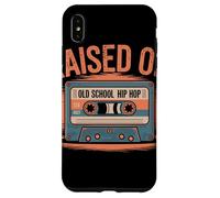 RAISED ON OLD SCHOOL HIP HOP Cassetta Vintage Rap Anni 80 Custodia per iPhone XS Max