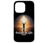 Raised to Life - Christian Faith Church Baptism Romans 6:4 Custodia per iPhone 14 Pro Max