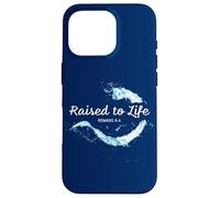 Raised to Life - Christian Faith Church Baptism Romans 6:4 Custodia per iPhone 16 Pro