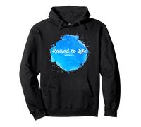 Raised to Life - Christian Faith Church Baptism Romans 6:4 Felpa con Cappuccio