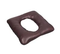 Raised Toilet Seat - Waterproof Cushion Riser, Cushion Seat with Secure Fit, Toilet Cushions, Bathroom Safety Accessory, Mobility Aid for Elderly Pregnant Woman Men Grandmother Home Apartment Hotel