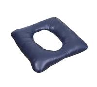 Raised Toilet Seat - Waterproof Non-Slip for Assistance | Ergonomic Molded Basin with Locking Security Clamps & Padded Top Layer for Elevating, Stabilizing, Sitting and Standing Support