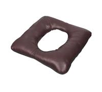 Raised Toilet Seat - Waterproof Non Slip Riser Cushion | Soft Comfortable Elevated Seat with Secure Fit & Ergonomic Design for Elderly, Pregnant Women, Men, Grandparents, Home Bathrooms, Apartments