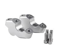 Raisers Moto Compatible With Per S1000XR 2019-2023 Motorcycle Accessories Handlebar Lifter Adjustable Handlebar Height Handlebar Riser Extension Brackets(Silver)