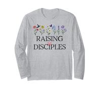Raising Disciples Blessed Mom Christian Bible Proverbs 22:6 Maglia a Manica