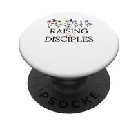 Raising Disciples Blessed Mom Christian Bible Proverbs 22:6 PopSockets PopGrip Adesivo