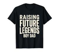 Raising Future Legends Ragazzo papà Padre di Figli Maglietta