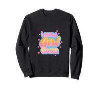 Raising My Girl Gang Mom Divertente Regalo per la Festa della Mamma per Le Donne Felpa