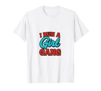 Raising My Girl Gang Mom Divertente Regalo per la Festa della Mamma per Le Donne Maglietta