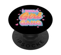 Raising My Girl Gang Mom divertente regalo per la festa della mamma per le donne PopSockets PopGrip Adesivo