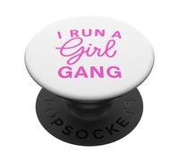 Raising My Girl Gang Mom divertente regalo per la festa della mamma per le donne PopSockets PopGrip Adesivo