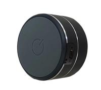 RaitWahl Mini altoparlante Bluetooth a conduzione ossea, suono stereo, chip BT 5.0, batteria da 400 mAh con 6 ore di riproduzione, microfono integrato, collegamento doppio altoparlante