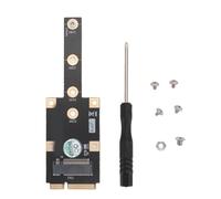 Raiveug M.2 NGFF NVME Adattatore SSD Mini PCIE a M.2 M Convertitore chiave per 2230 2242 2260 2280 M.2 Kit di scheda adattatore SSD con viti e cacciavite