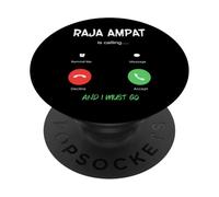Raja Ampat sta chiamando e devo andare in Indonesia in viaggio PopSockets PopGrip Adesivo
