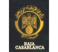 Raja Casablanca: 8.5x11inch greend and black notebook for RAJA supporters around the world
