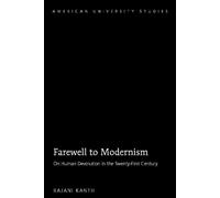 Rajani Kanth Farewell to Modernism (Copertina rigida)