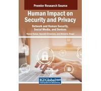 Rajeev Kumar Human Impact on Security and Privacy: Network and Human (Tascabile)