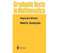 Rajendra Bhatia Matrix Analysis (Copertina rigida) Graduate Texts in Mathematics