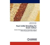 Rajesh Kumar Arya Ashok Kumar Ya Pearl millet Breeding for Grain Col (Tascabile)