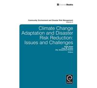 Rajib Shaw Climate Change Adaptation and Disaster Risk Reduct (Copertina rigida)