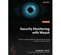 Rajneesh Gupta Security Monitoring with Wazuh (Tascabile)