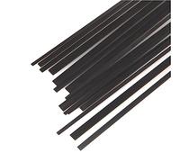 RAJONN Aste in fibra di carbonio, 10 pz/lotto Asta in fibra di carbonio 1x6mm/0.5X3mm/1x3mm/1x4mm/ 500mm Lunghezza Barra piatta in fibra di carbonio (colore: 1x3x500mm)