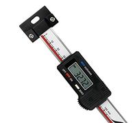 RajoNN Calibro digitale a corsoio strumento di misura calibro digitale calibro 150 mm display LCD misure frazionarie di precisione (colore: acciaio inossidabile, dimensioni : 0-200 mm)