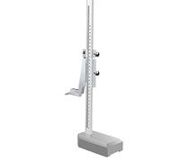 RajoNN Calibro elettronico digitale per misurazione dell'altezza, righello di posizionamento per uso domestico e industriale (colore: argento, dimensioni: 0-200 mm)
