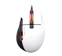 RajoNN Mouse Mouse da Gioco cablato, Mouse da Gioco Ottico, Mouse ergonomico Portatile per Computer con 16000 DPI e 8 Pulsanti, per PC Laptop Desktop (Colore : Bianca)