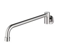RajoNN Rubinetto miscelatore monocomando per lavabo da bagno in ottone da cucina a parete con interruttore a battente semi-automatico per lavandino del bagno, miscelatore monocomando per lavabo a