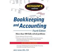 Rajul Gokarn Jo Schaum's Outline of Bookkeeping and Accounting, Four (Tascabile)