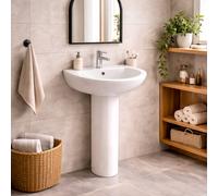 RAK Ceramics Lavabo Karla 65 cm Bianco